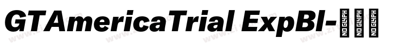 GTAmericaTrial ExpBl字体转换